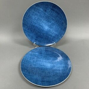 Studio Nova Chop Chop Plates Blue Denim Y0725 Oven Microwave Dishwasher Safe - 2